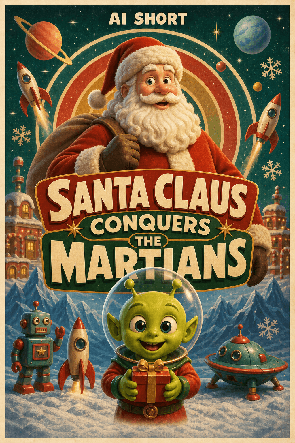 Santa Claus Conquers the Martians — AI Short poster