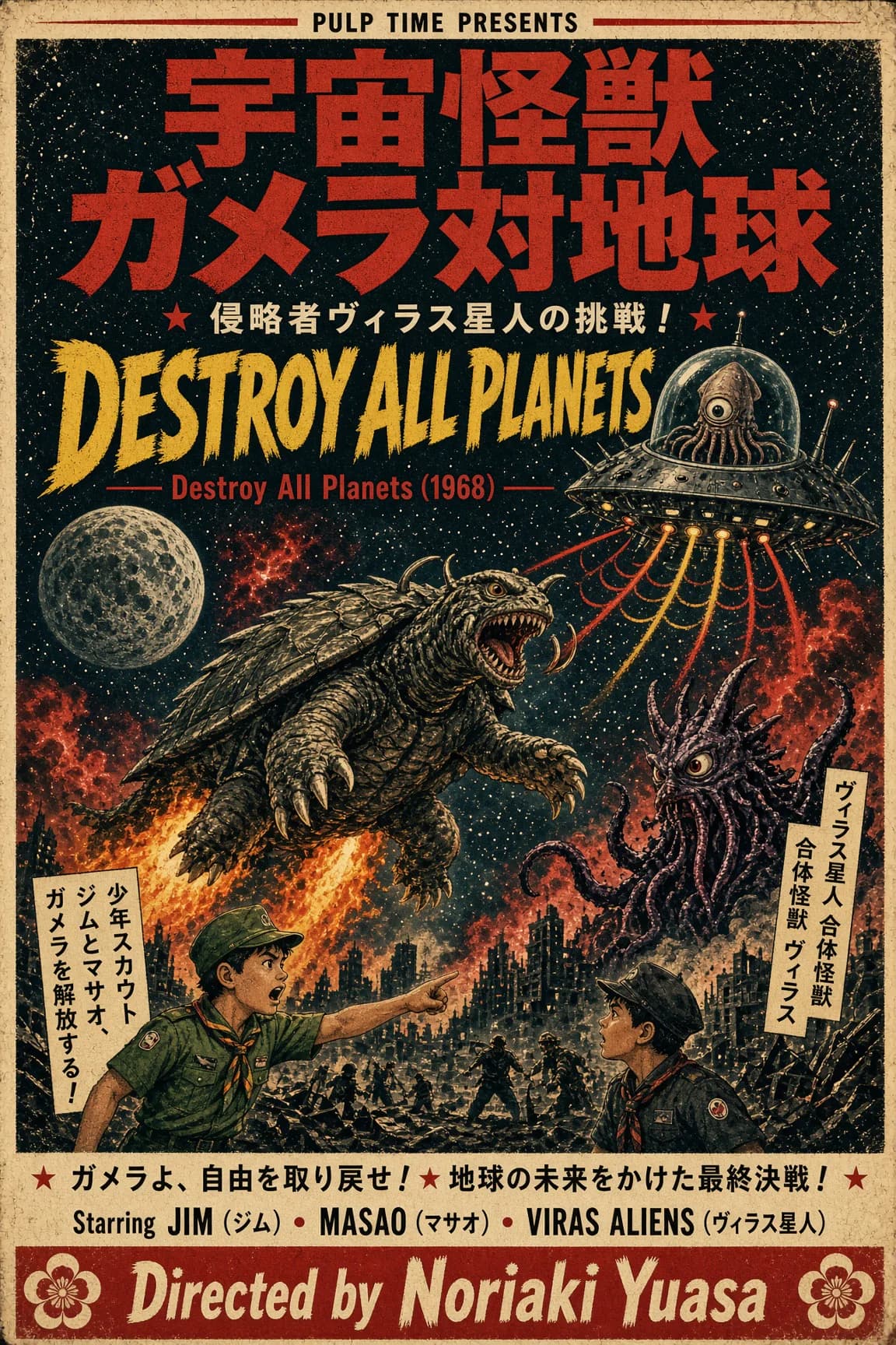 Destroy All Planets poster