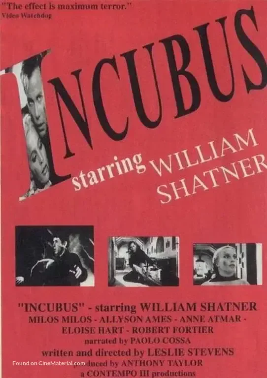 Incubus poster