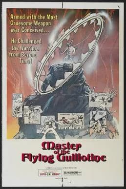 The Master Of The Flying Guillotine poster