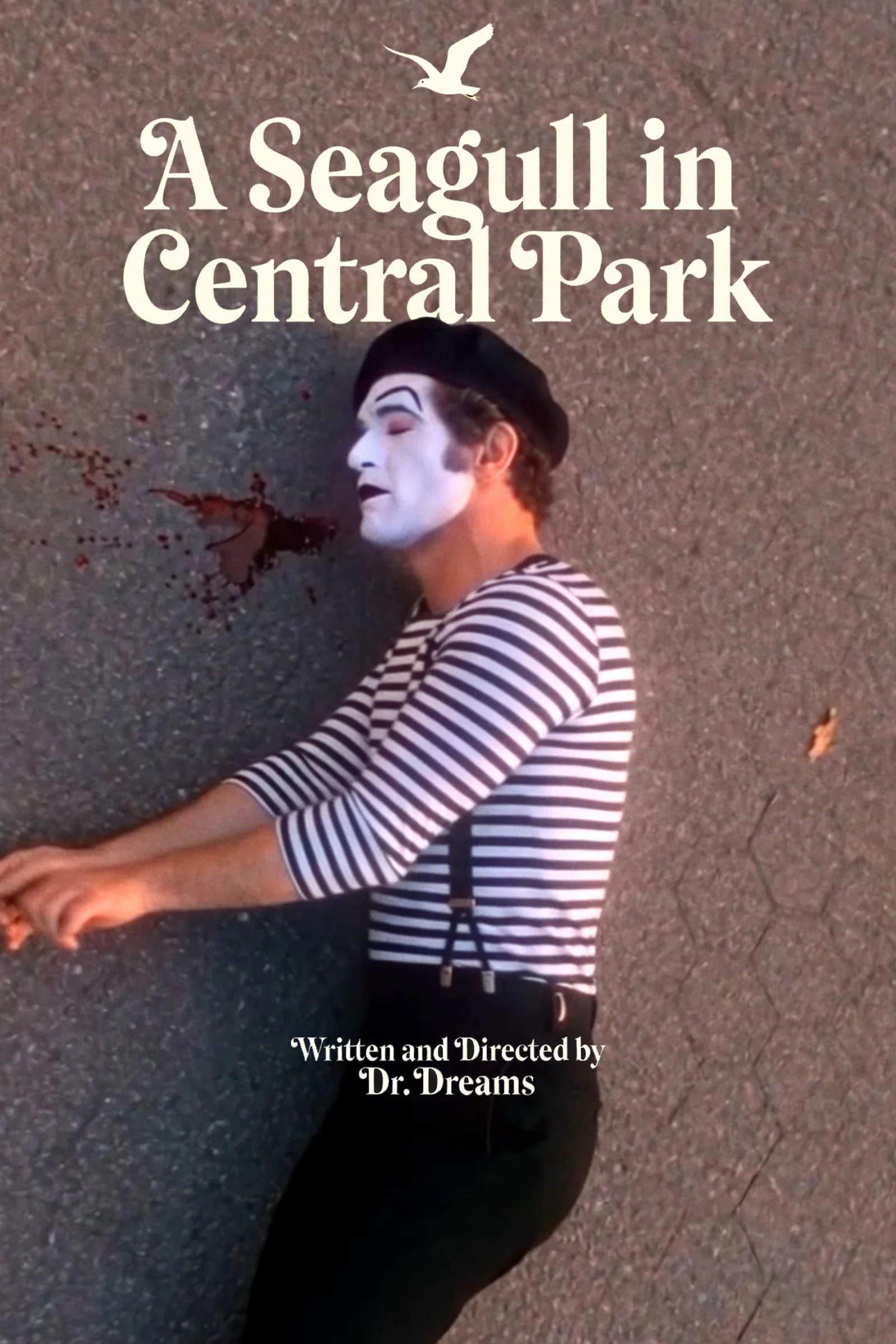 A Seagull in Central Park poster