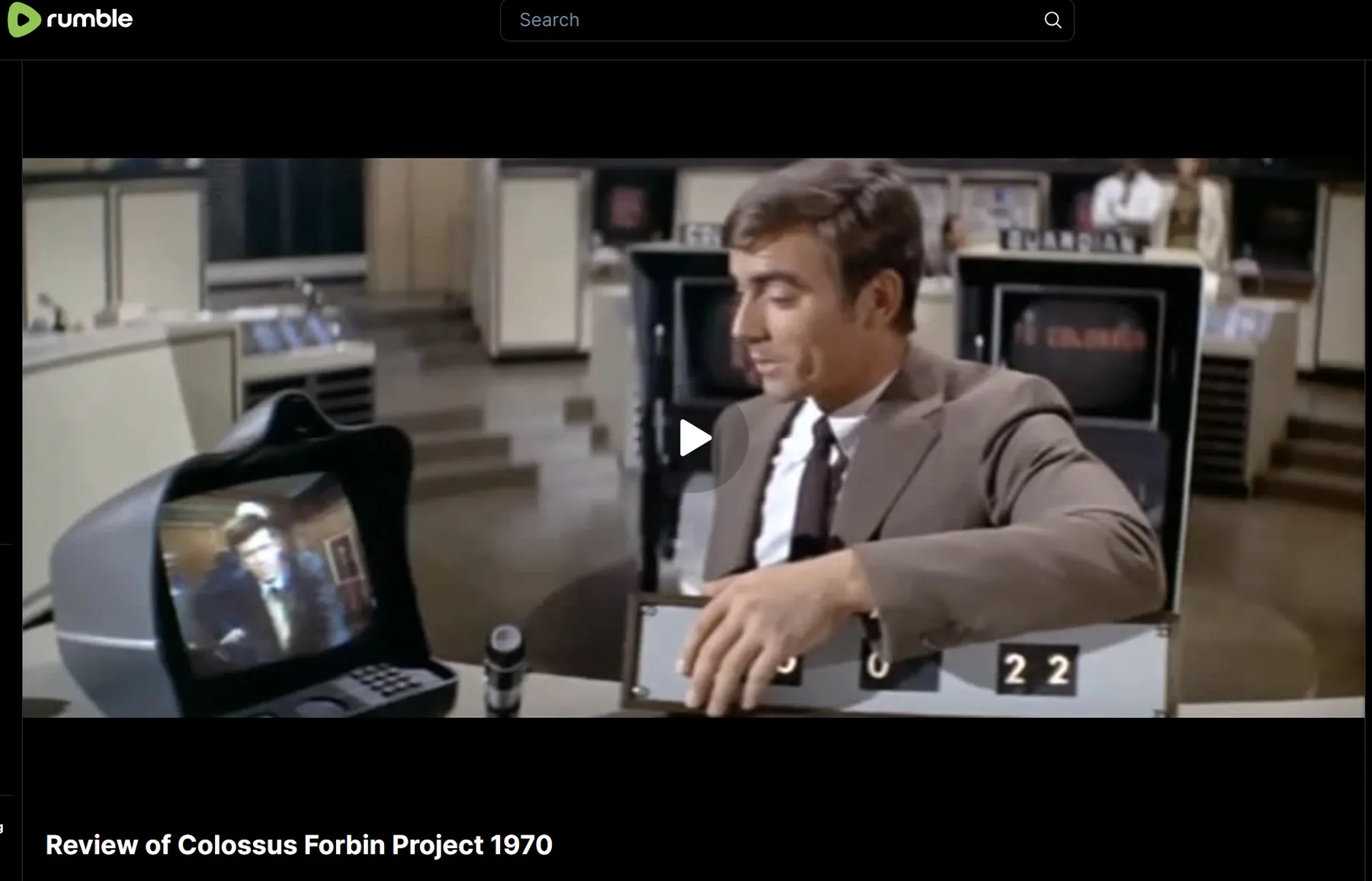 Original Dr. in Colossus Control Room